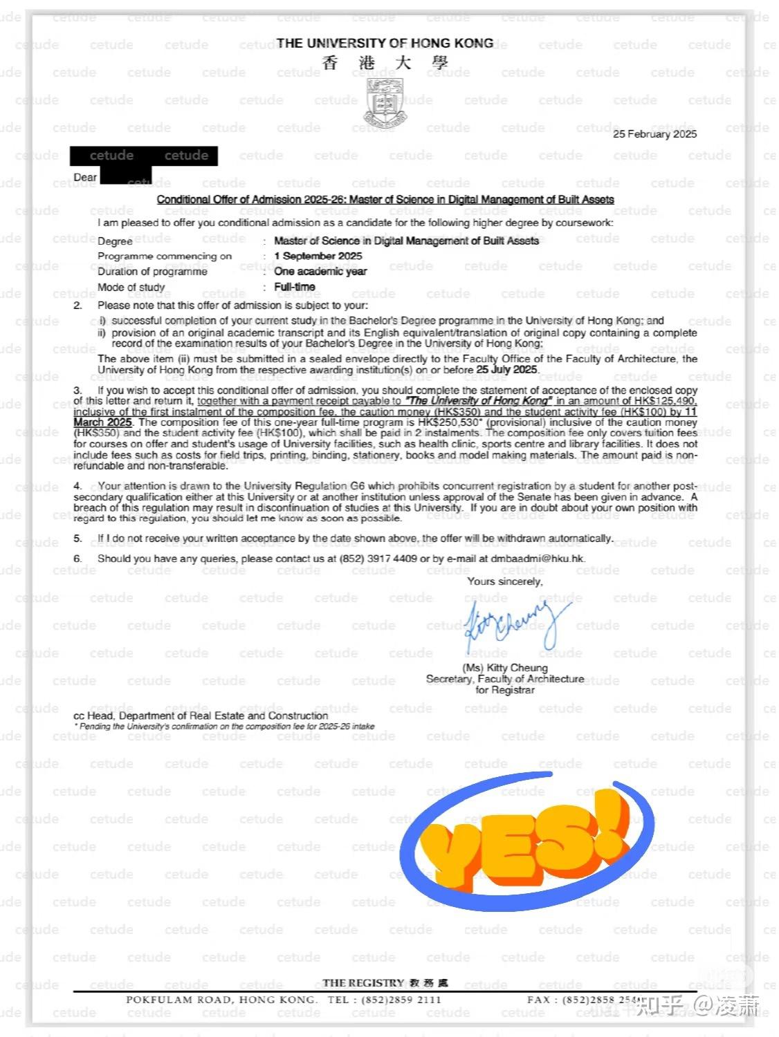奔赴】从HKU理学学士本科到建筑资产数字化管理（DMBA）硕士：属于我的跑道，藏在热爱与坚持的尽头- 知乎
