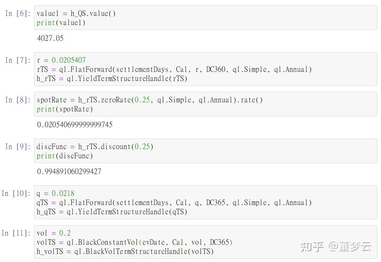 python-quantlib package python quantlib-csdn博客... 四、使用QuantLib Python评价期权(3) - 知乎
