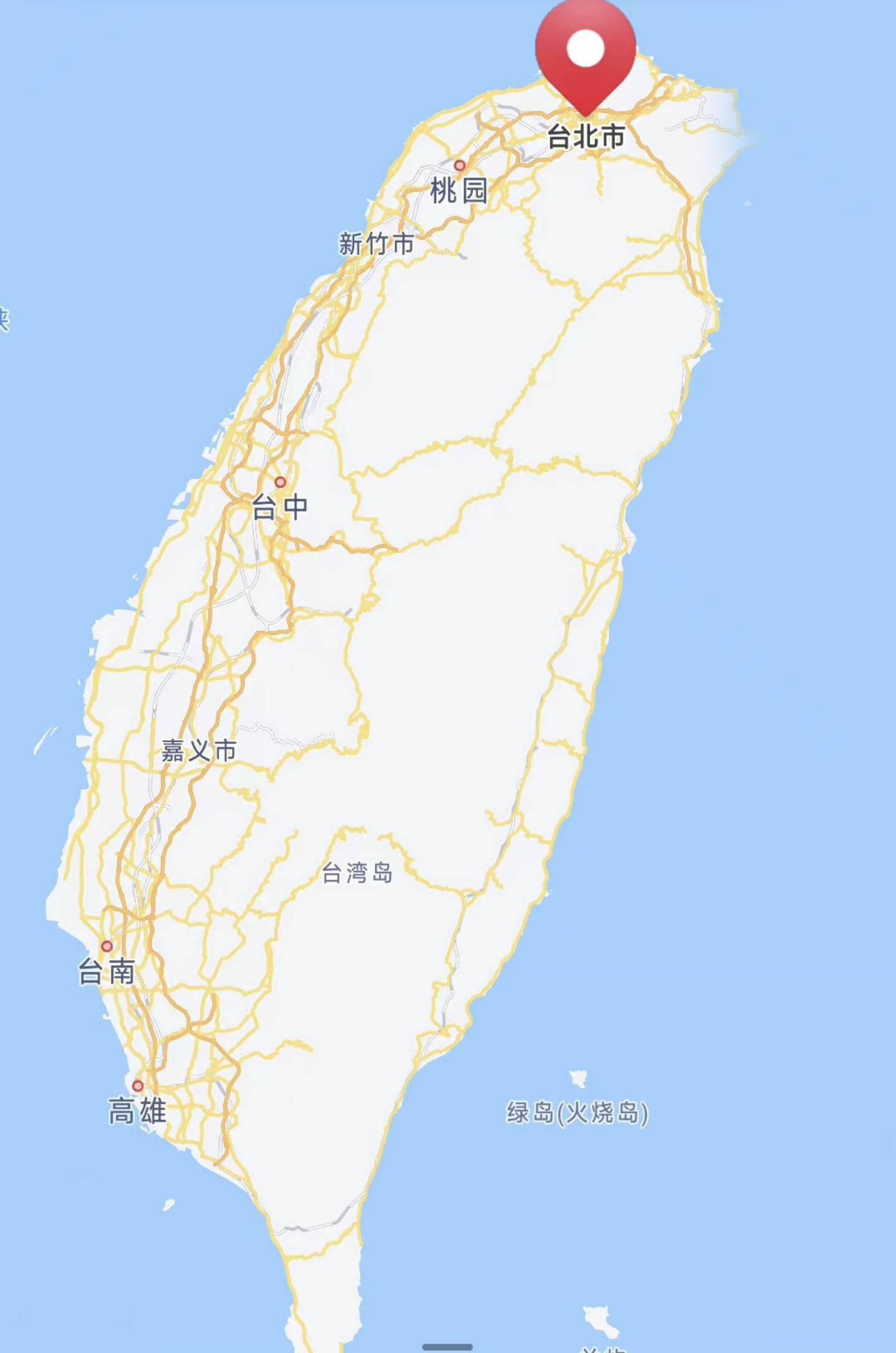 (台湾省地图)