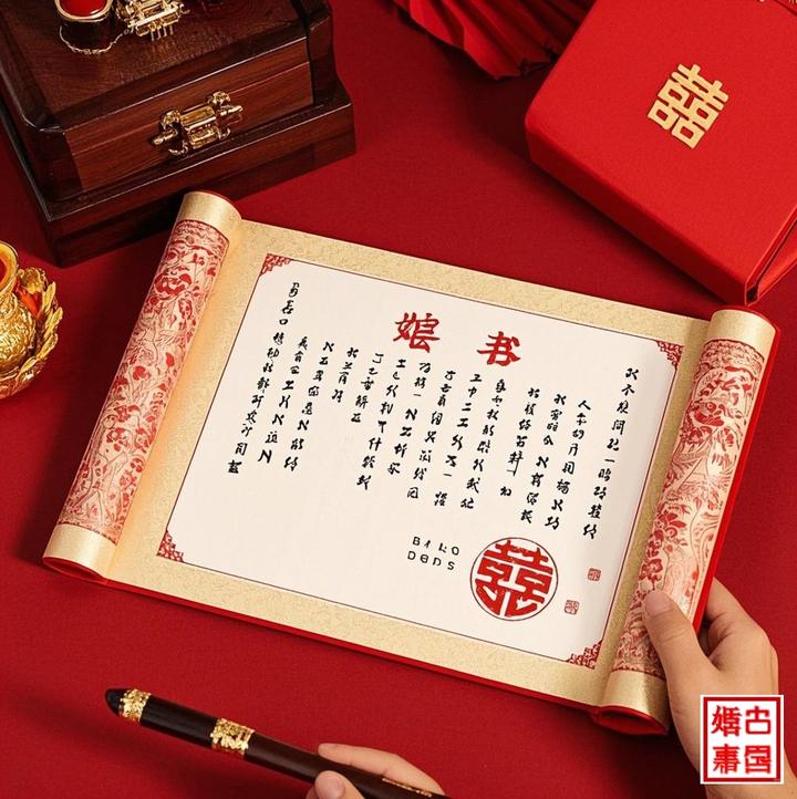 三书六礼之聘书 - 知乎