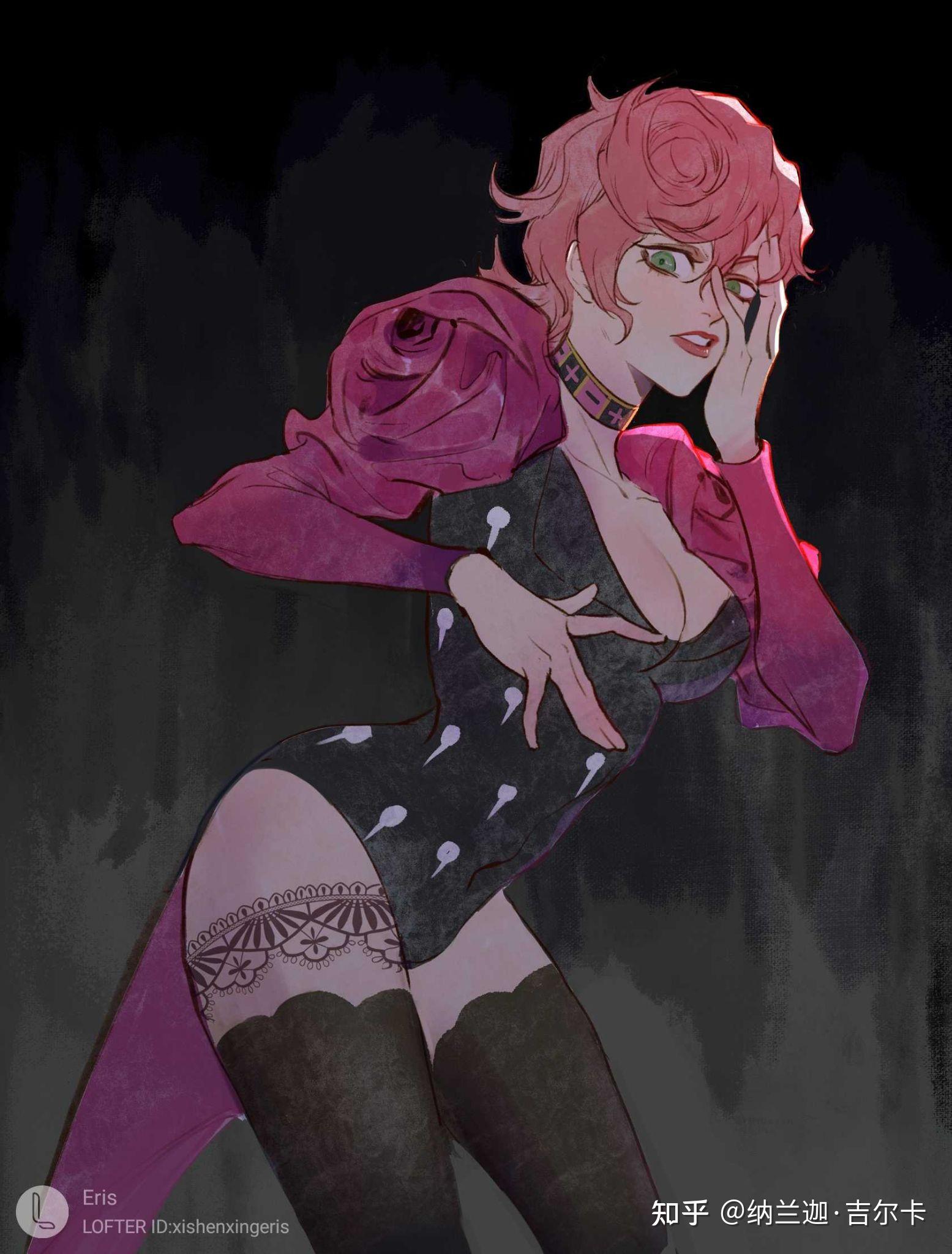 jojo颜值最好看的几位女角色有几个? - 知乎