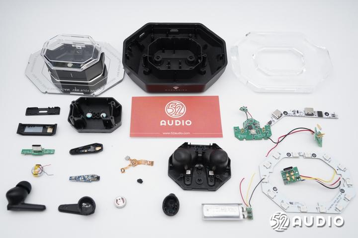 拆解报告machenike机械师th70pro真无线游戏耳机