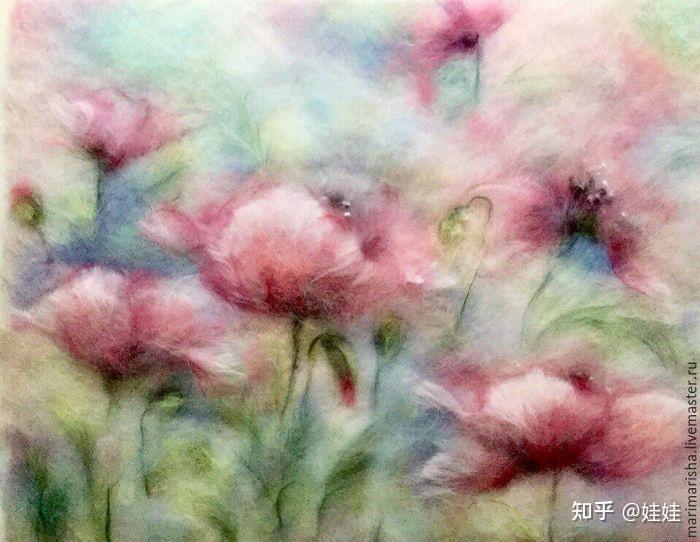 这些毛绒绒的“水彩画”,如此美丽又温暖! - 知乎