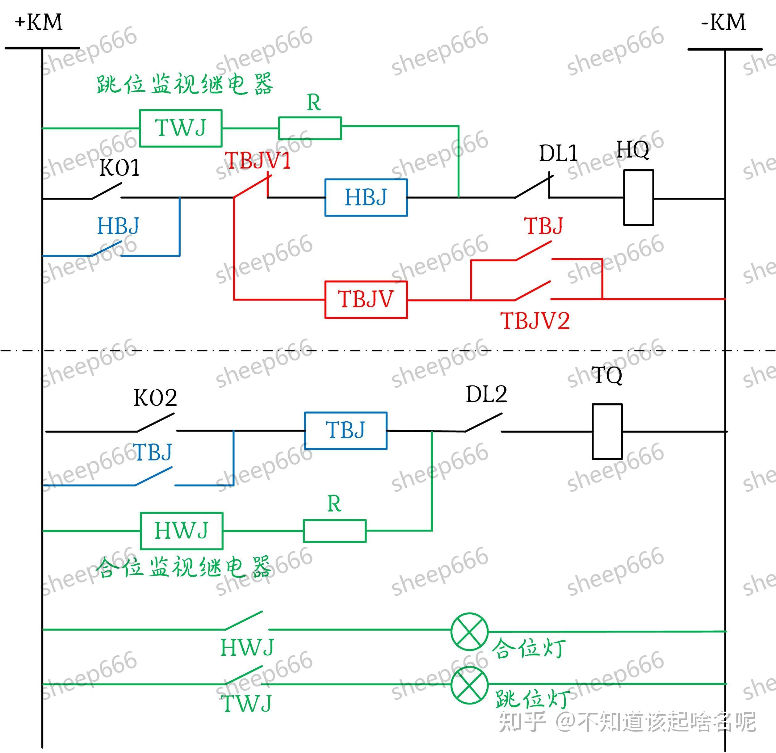 断路器控制回路简析