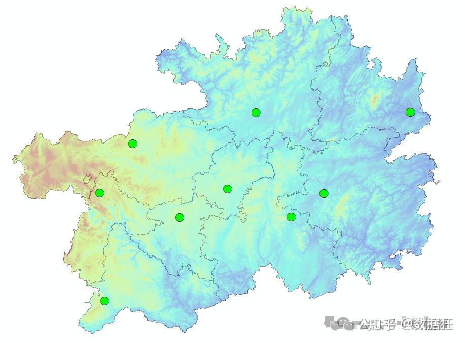 「数据获取」贵州地理基础数据(道路、水系、四级行政边界、地级城市、DEM等) - 知乎