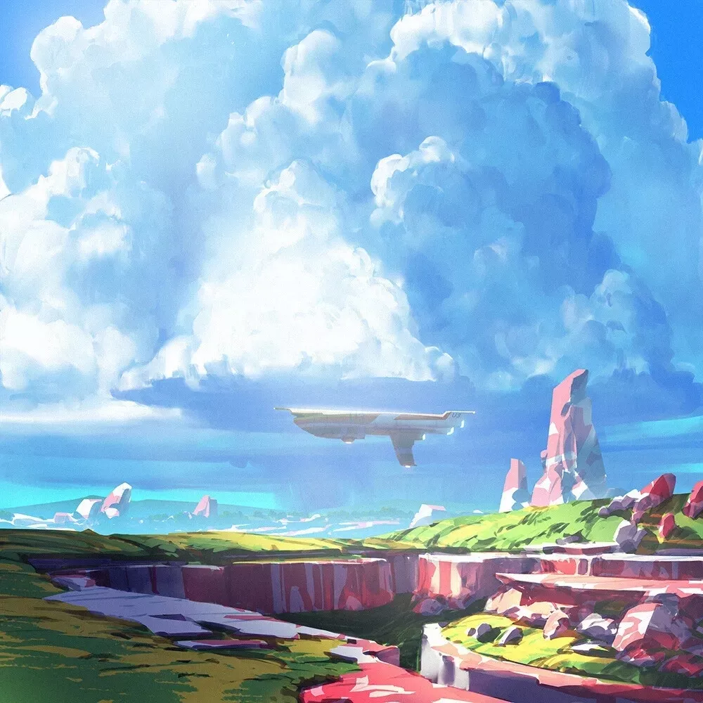 场景概念二次元人物看多了有点腻那来看点吊炸天的