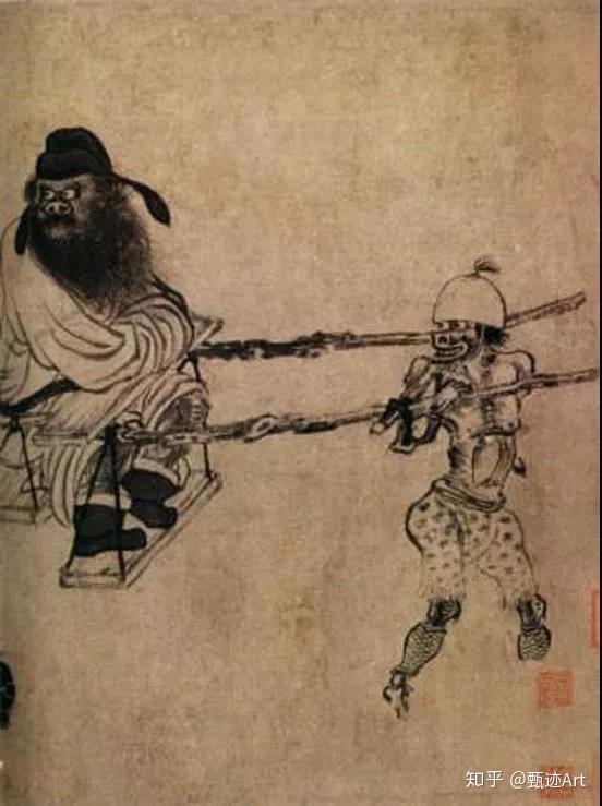 山水珍宝博物馆-中国古代绘画中的鬼长什么样？ - 知乎
