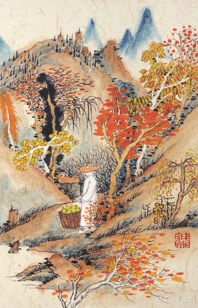 老树画配诗 - 知乎