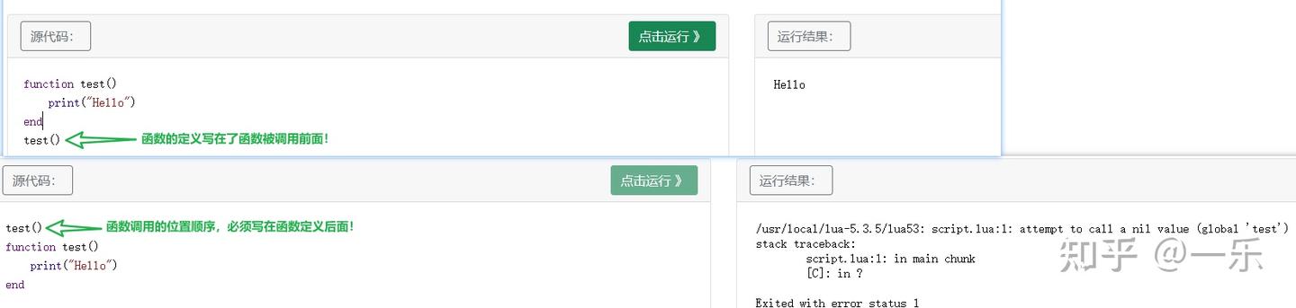 lua变量、数据类型、if判断条件和数据结构table以及【lua 函数】 - 知乎