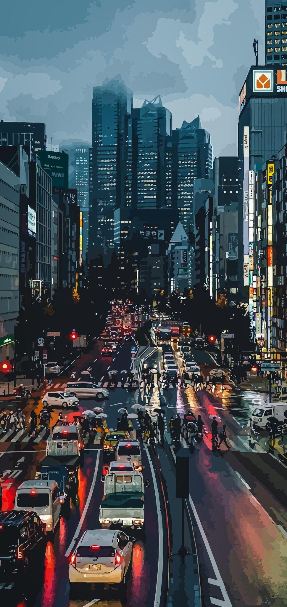 你有用过哪些都市风的美到爆的壁纸