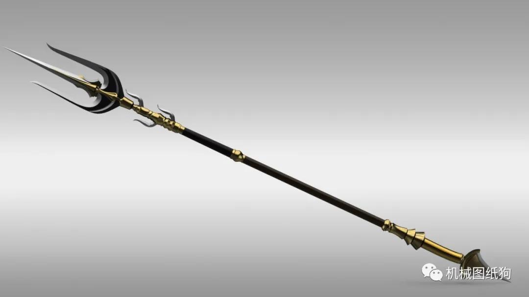 武器模型 湿婆的法器三叉戟模型3d图纸solidworks设计 知乎 武器模型 湿婆的法器三叉戟模型3d图纸solidworks设计 知乎