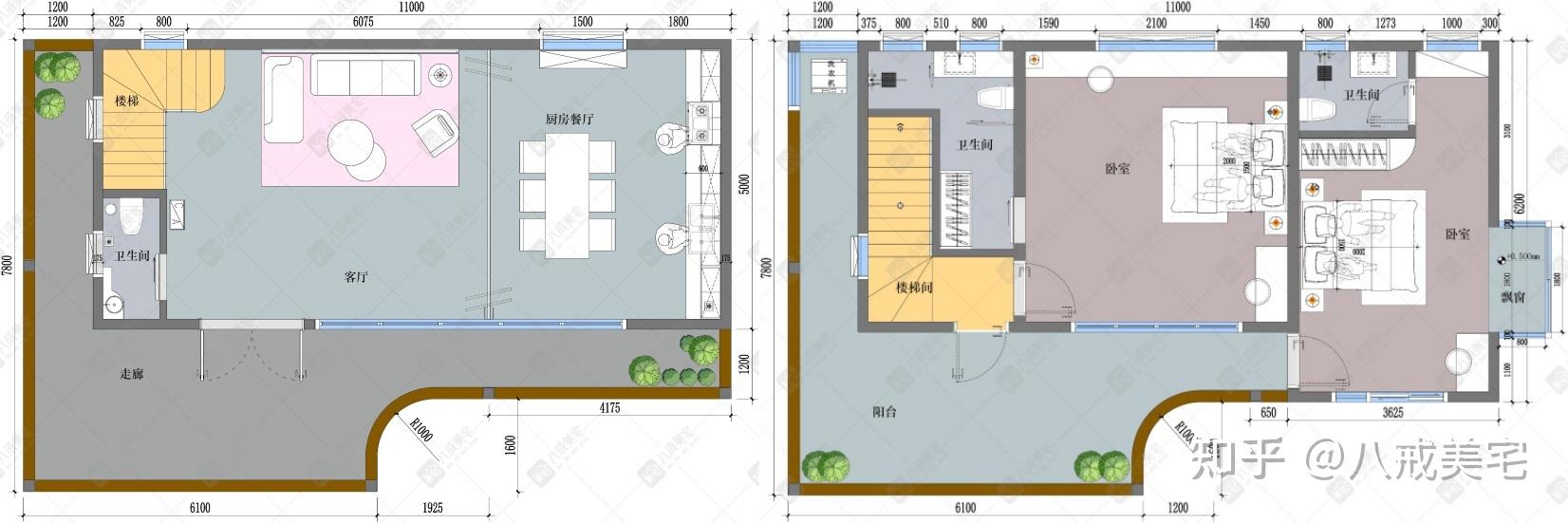 2024年5款特色农村自建房户型图纸,高端大气还不贵 - 知乎