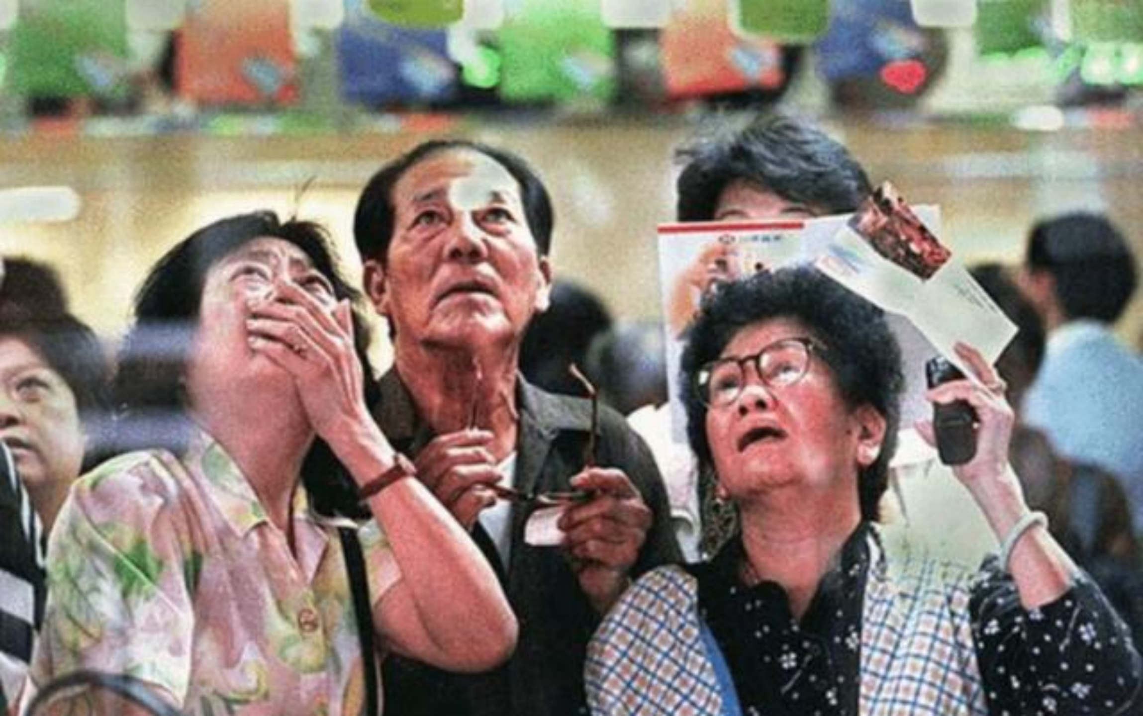 陷入恐慌上香港市民
