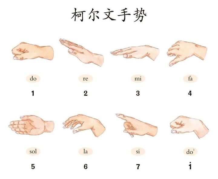 初学音乐觉得太难坚持不下去 借助柯尔文手势试试看 知乎