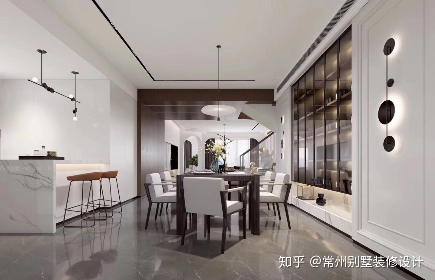 常州别墅装修|现代轻奢风格案例赏析 - 知乎