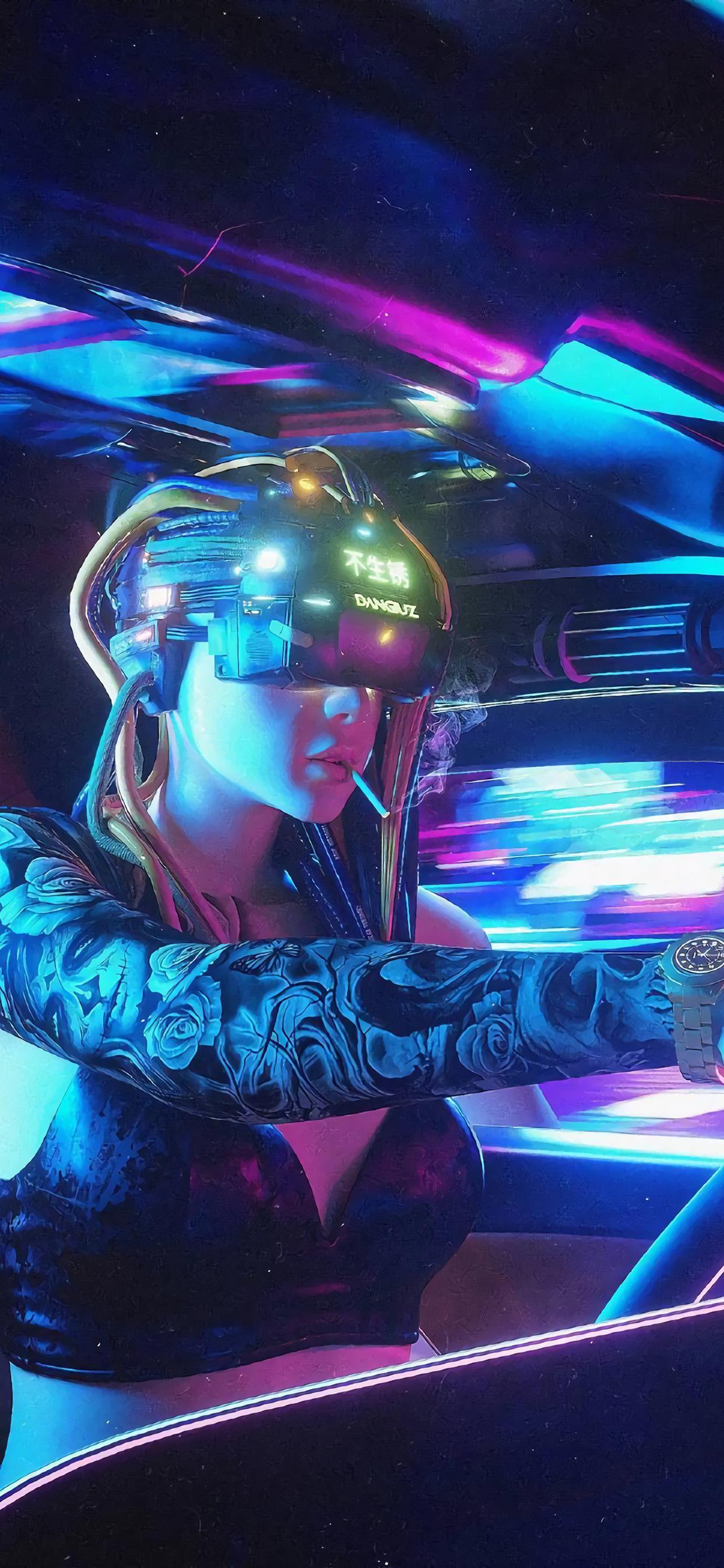 灰色系手机壁纸比较有朋克风或者科技感的灰色壁纸