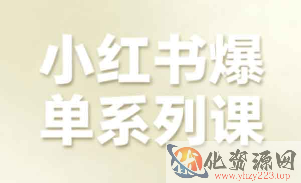 小红书爆单系列课_wwz