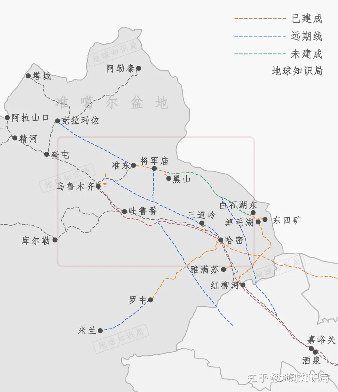 庫爾勒若羌格爾木鐵路的修建對新疆乃至中國西北地區的影響