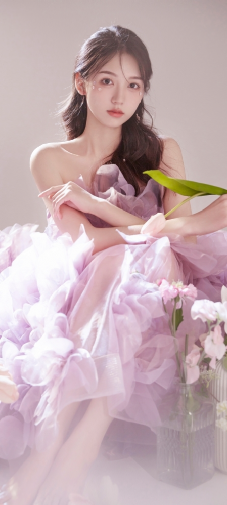 有什么百看不厌的全面屏美女壁纸?