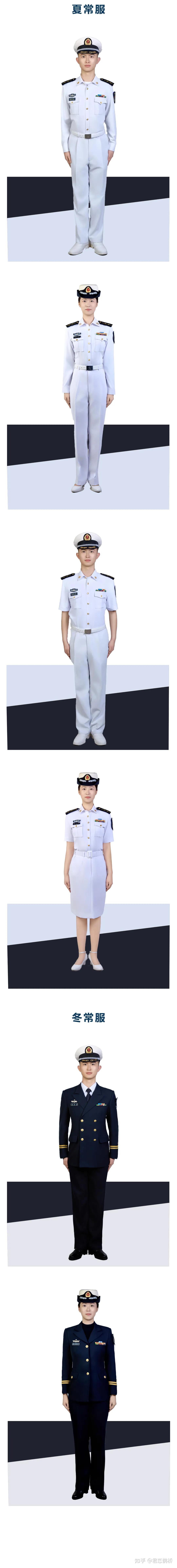 快来看!新共同条令常用军服配套穿着图鉴