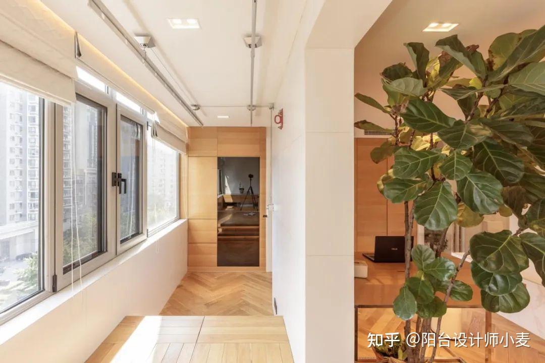 阳台只有一米宽,这样设计,邻居看了都说好 - 知乎