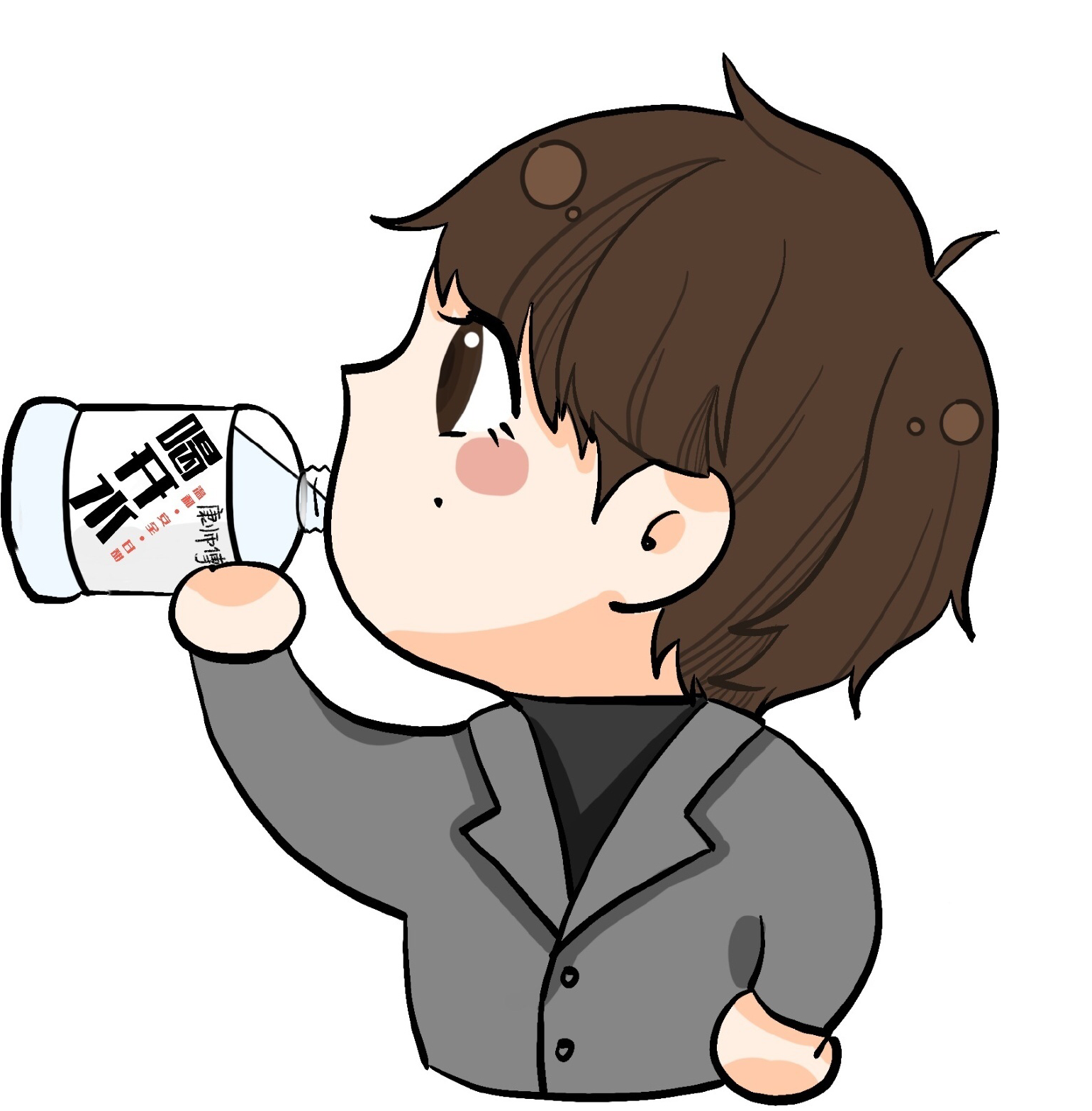 如何看待蔡徐坤代言康师傅喝开水