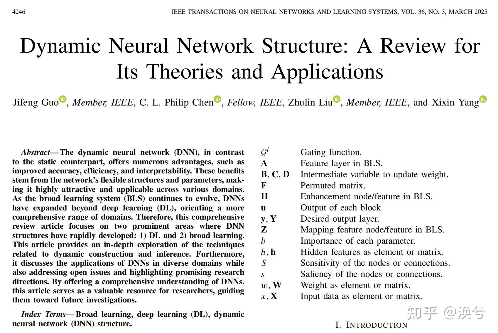 2024 动态神经网络综述 | Dynamic Neural Network Structure: A Review for Its ...
