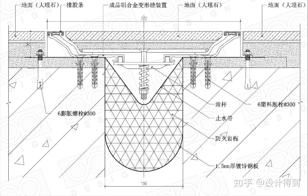 围墙伸缩缝 做法图片