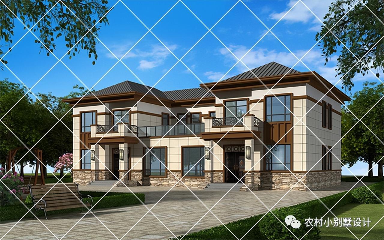 兄弟双拼别墅怎么建比较划算，24套农村双拼自建房别墅省钱又有面子 - 知乎