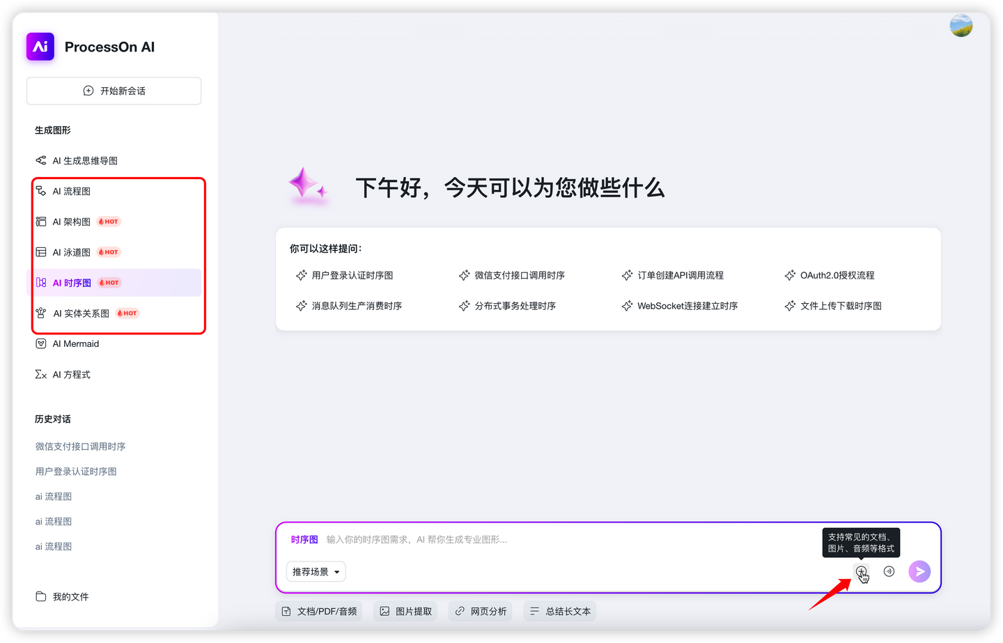 ProcessOn AI 能力再升级，时序图、泳道图、流程图内容精度拉满！ - 知乎