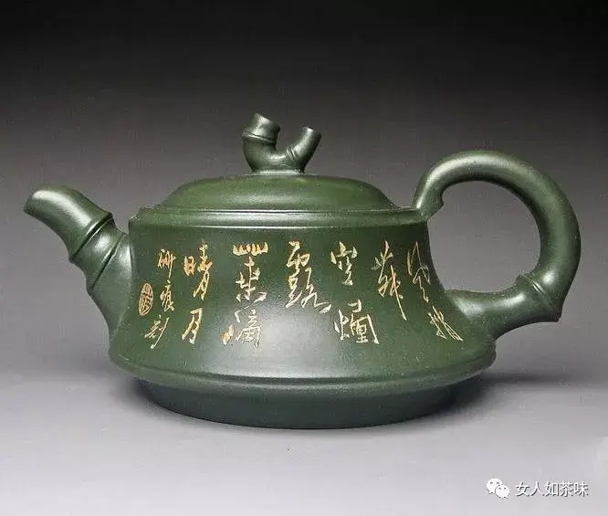 绿泥紫砂壶是绿色的吗?绿色的紫砂壶到底能不能用? - 知乎