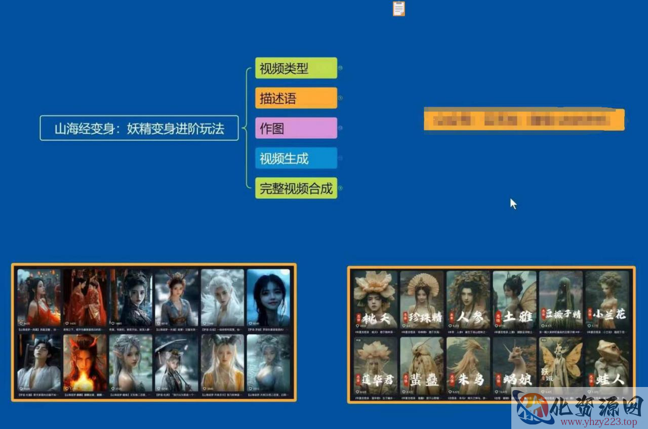 云天AI山海经变身视频教程，妖精变身进阶保姆级教学