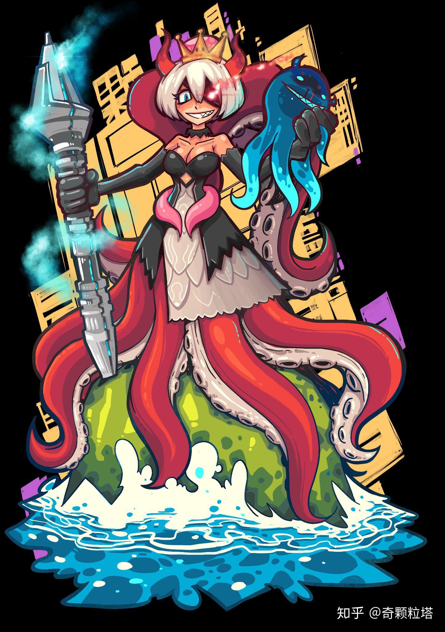 有没有哪些克苏鲁图片震撼你的心灵? - 知乎