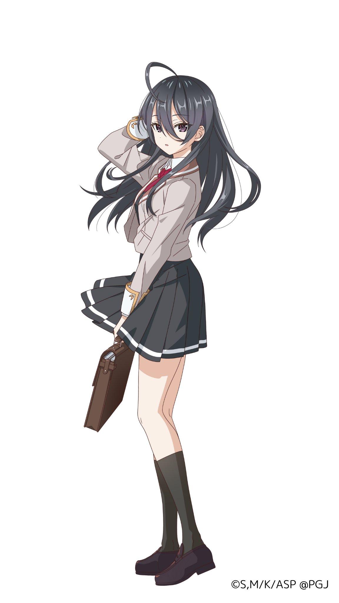 漫画动画游戏轻小说acgn里的高中生无论校内校外几乎总是穿着校服啊