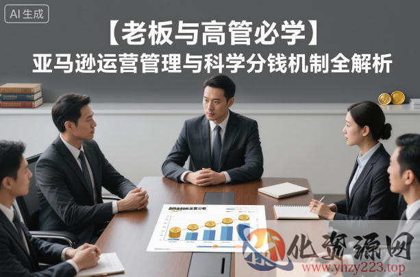 【老板与高管必学】亚马逊运营管理与科学分钱机制全解析