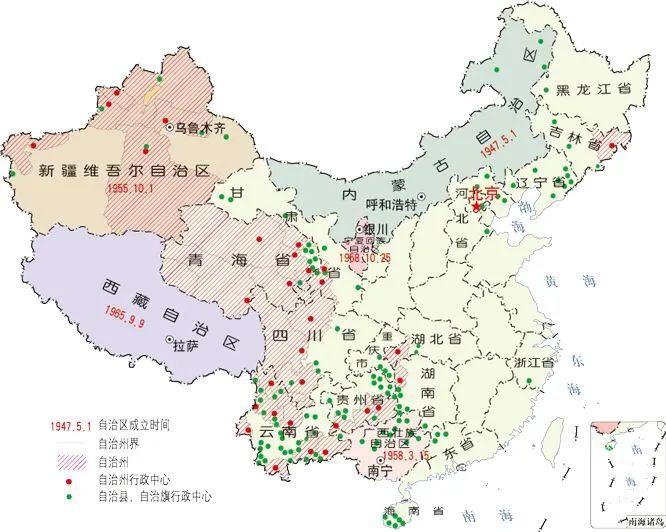 中国30个自治州分布 - 知乎