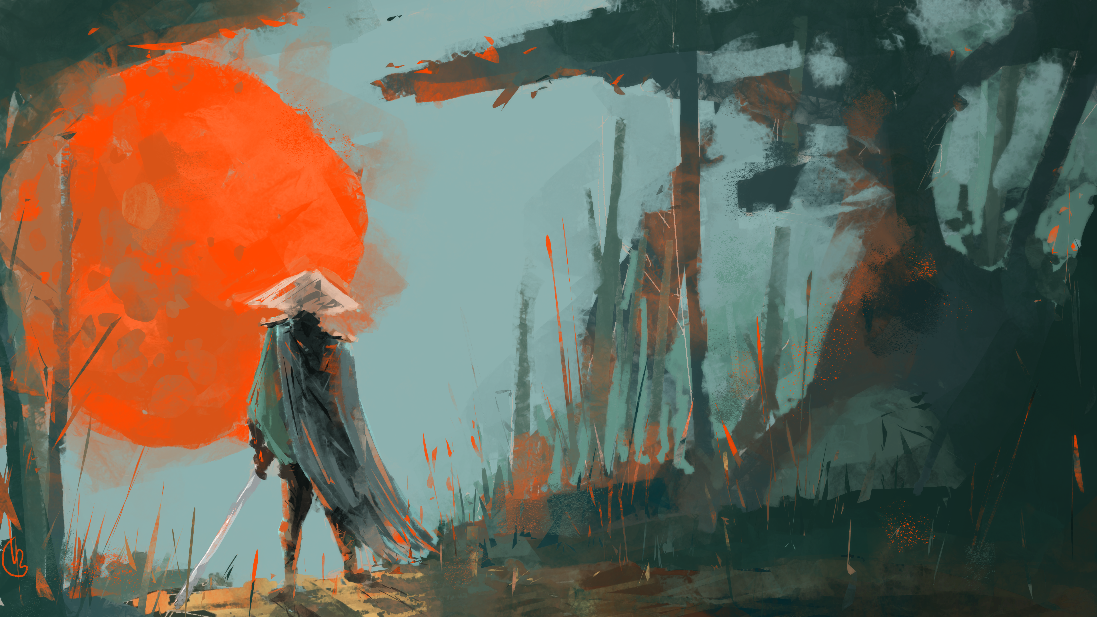 有没有日本武士的高清壁纸啊,最好是穿铠甲的? - 知乎