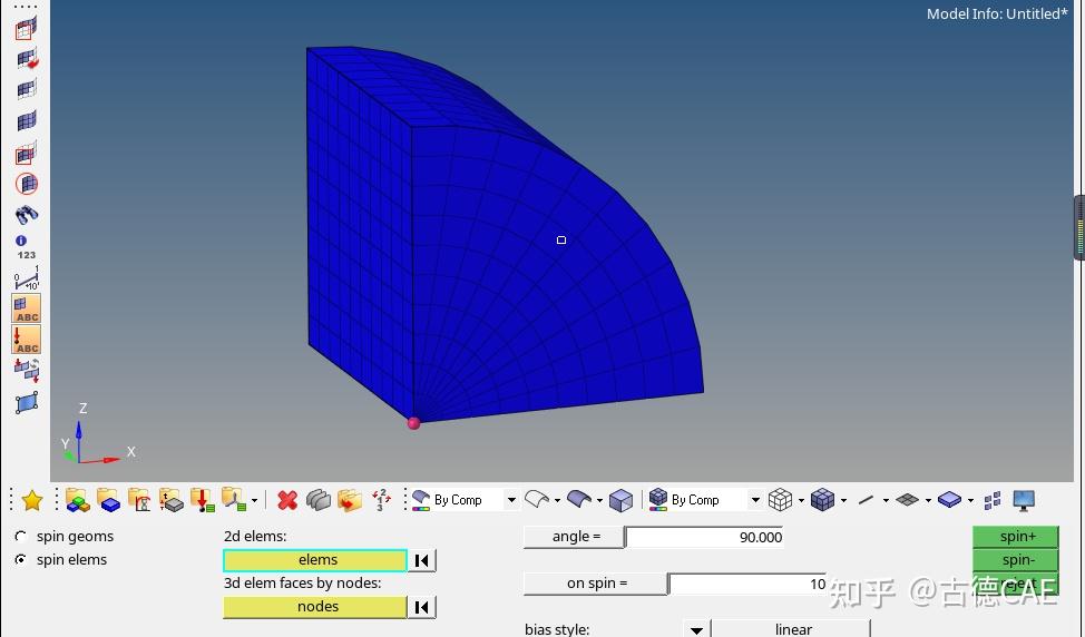 hypermesh利用solid map将二维网格拉伸成三维网格失败，哪里有问题？ - 知乎