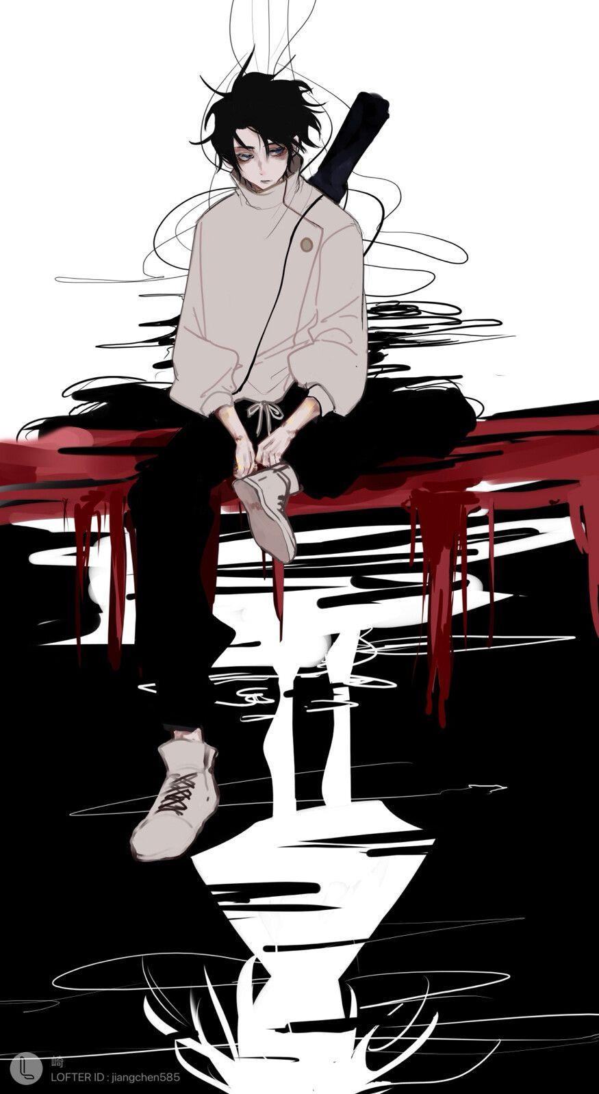 有没有那种,冷酷的,痞帅的,又特别的男生动漫头像? - 知乎