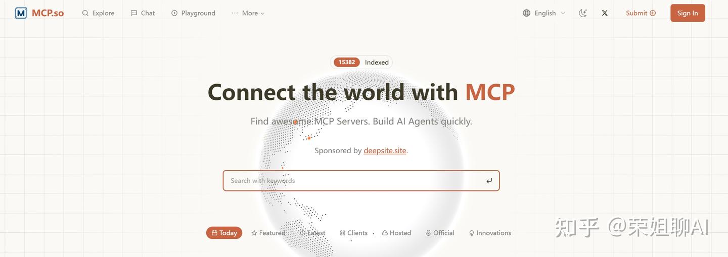 别找了！MCP资源合集，一篇就够了 - 知乎