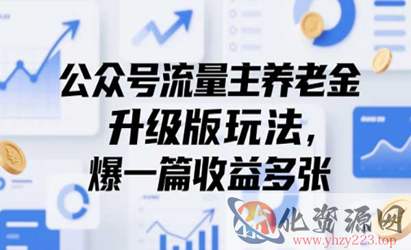 公众号流量主养老金玩法_wwz