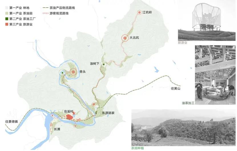 2025园冶杯乡村振兴联合毕设一等奖作品|油然沧溪·茶野共生——活态传承视角下传统村落的保护性开发研究 - 知乎