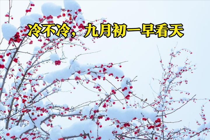 “冷不冷，九月初一早看天”，今日九月初一，今冬雨雪多不多？ - 知乎