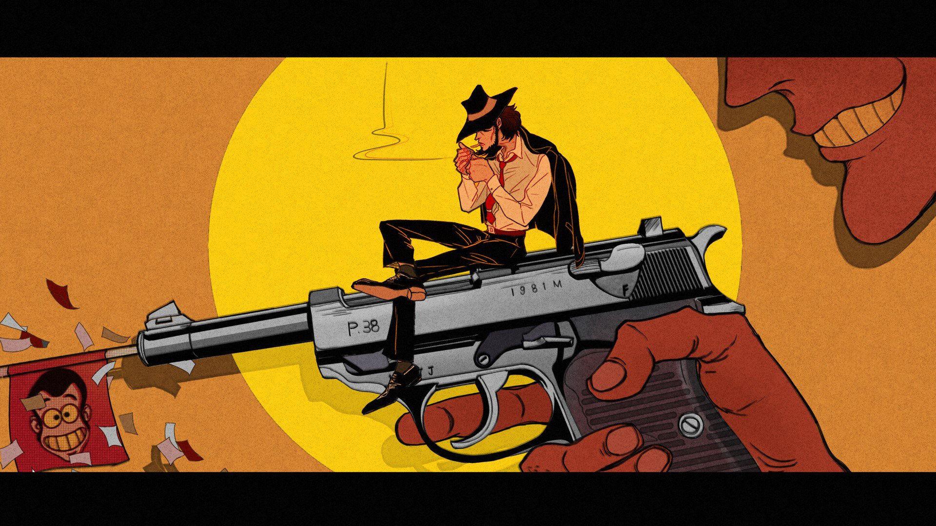 谁有鲁邦三世的壁纸啊电脑的也行d(д)?