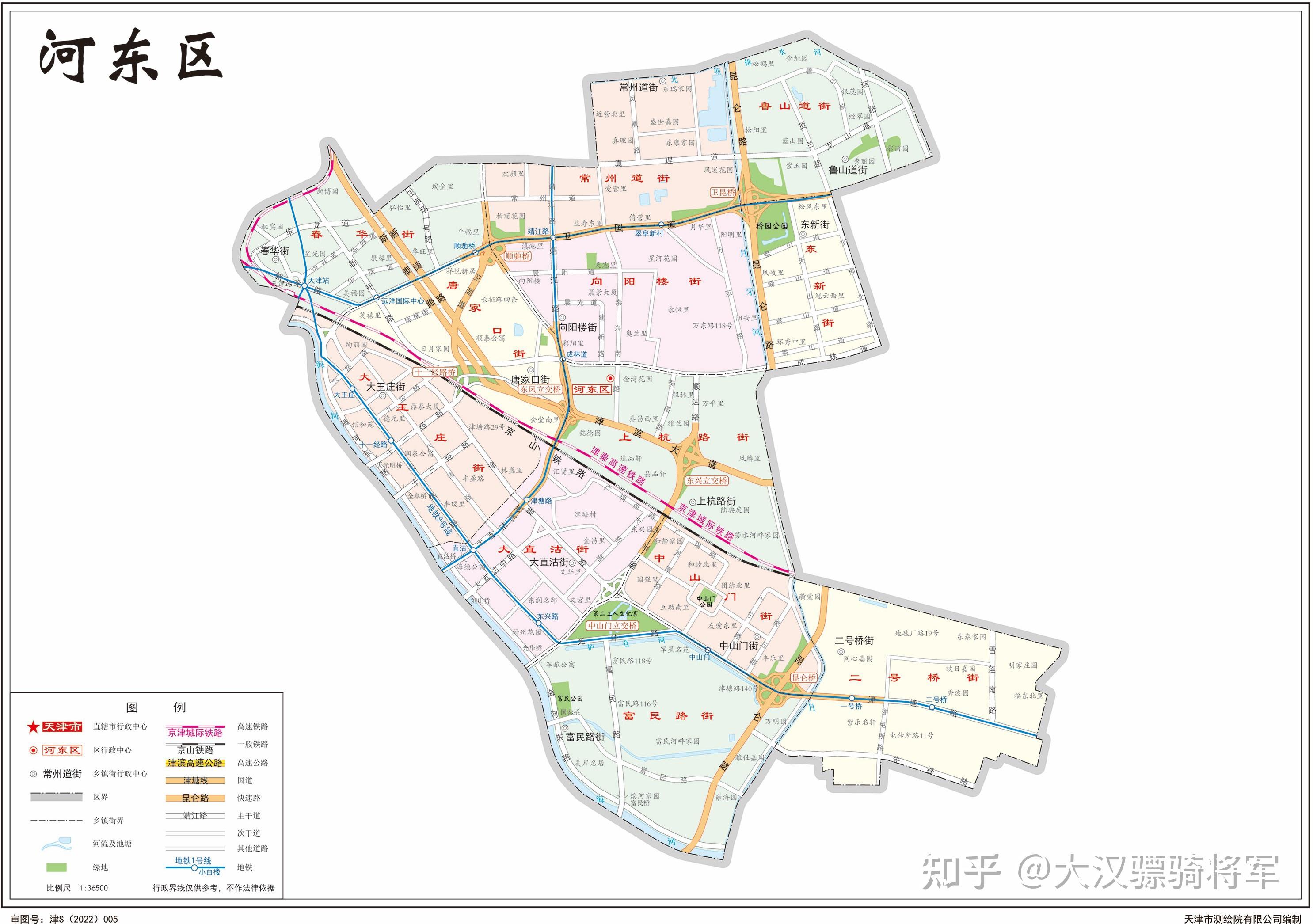 天津防范区地图图片