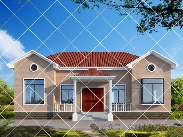65套一层农村自建房别墅,2024最新中国红一层乡村养老别墅自建房 - 知乎