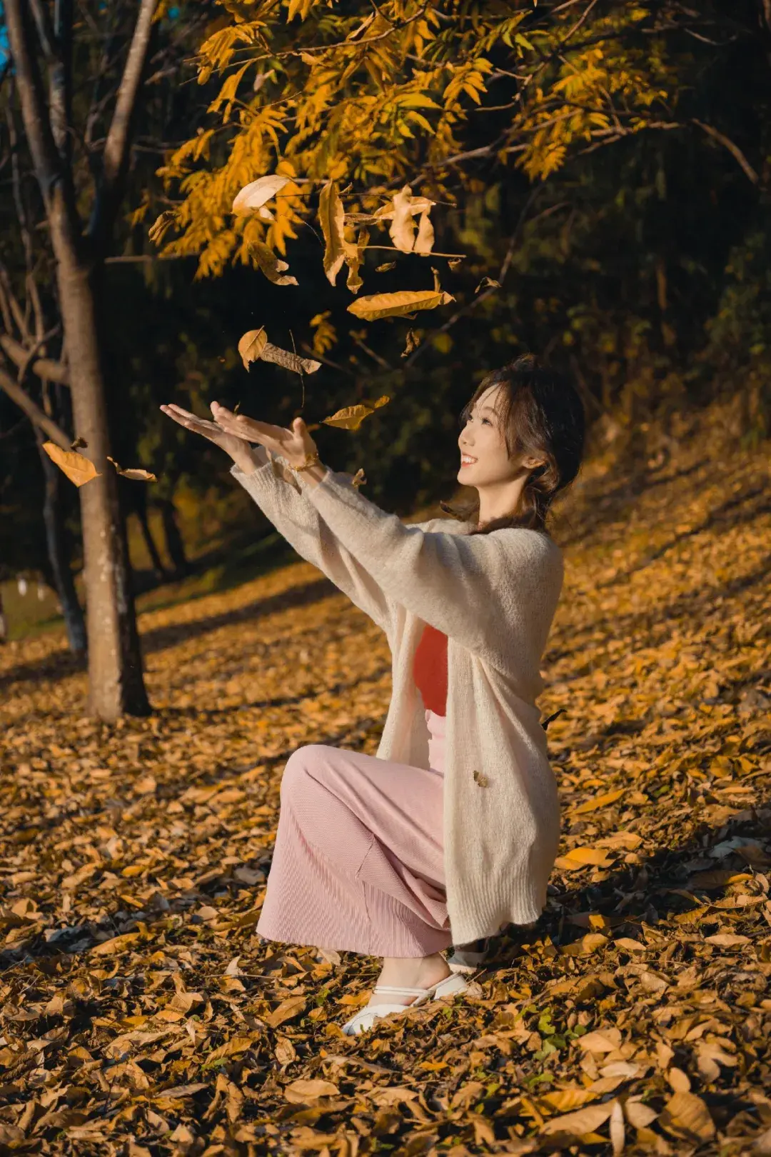 户外拍照几个拍照技巧学起来温柔漂亮又有氛围感