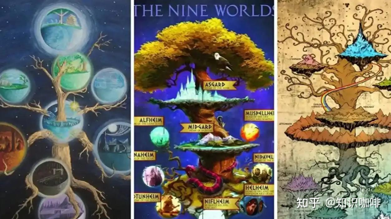 探索北欧神话：依附在世界树上的九个世界- 知乎