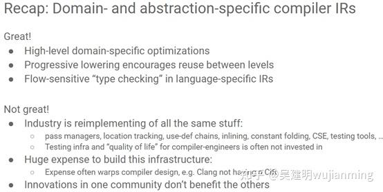 MLIR（Multi-Level Intermediate Representation Compiler）架构 Infrastructure ...