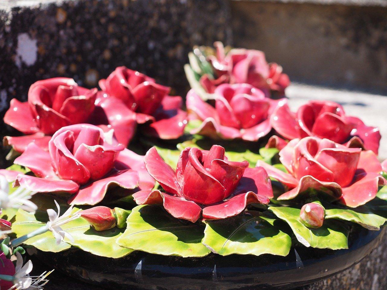 3. 调整花束高度